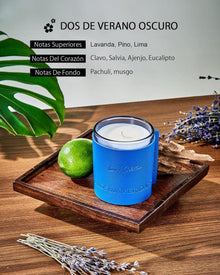 Duftkerze Luxury Leather Wrapped Candle 210g