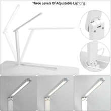 Laptoptisch Bett klappbar LED Lampe 60x40 cm