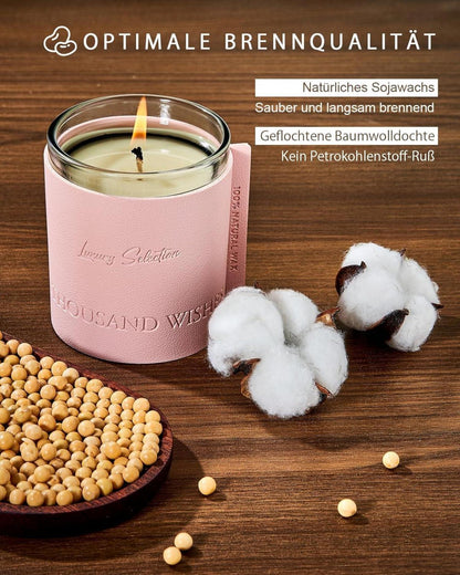Aromatherapie-Kerze Lavendel Spa Yoga Stress