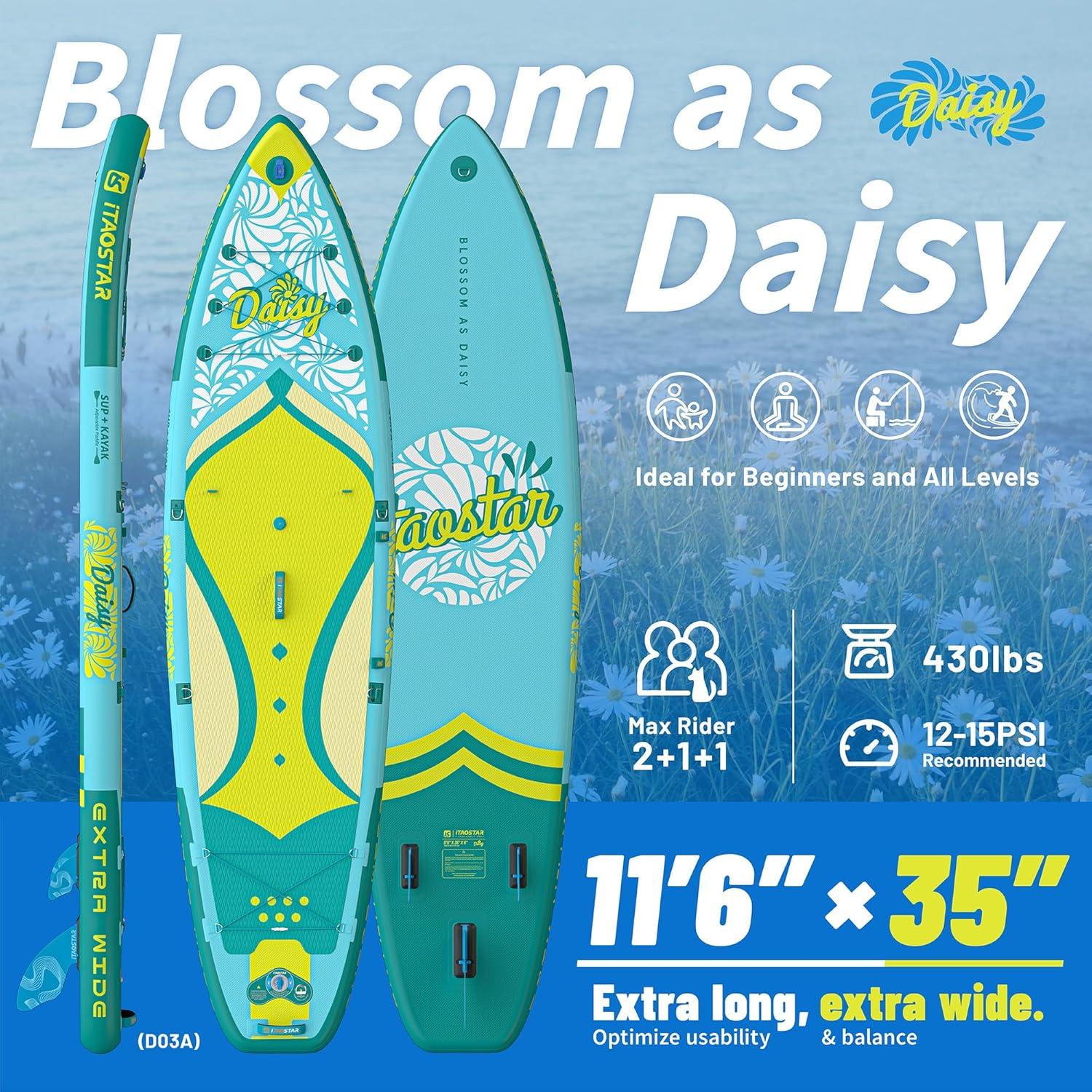Aufblasbares SUP Board für Erwachsene & Jugendliche