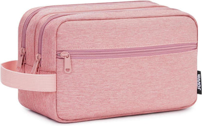 Kulturbeutel wasserabweisend multifunktional groß Rosa