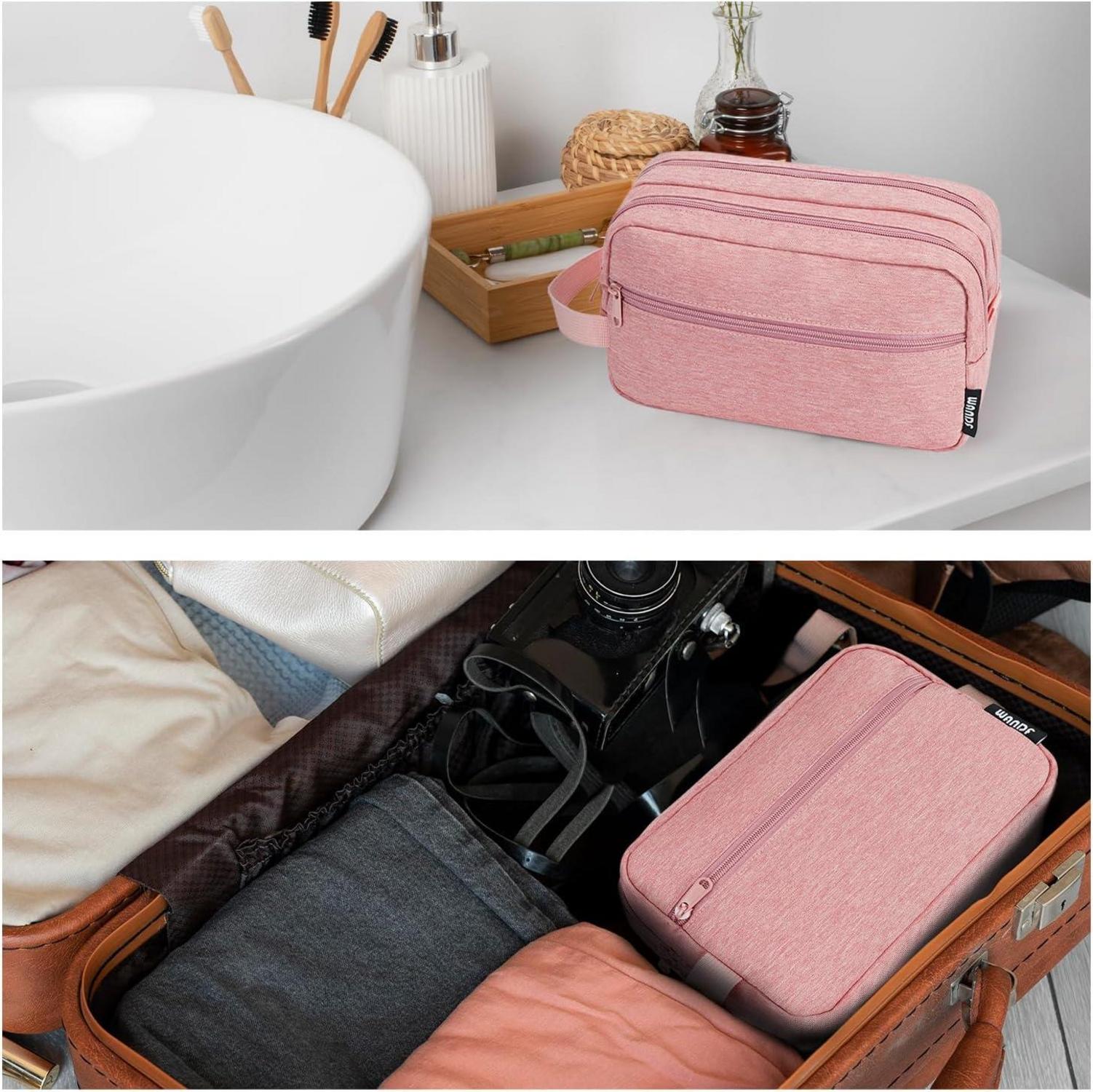 Kulturbeutel Herren Damen Kosmetiktasche Waschtasche Nass Trockentrennung