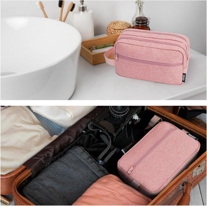 Kulturbeutel Herren Damen Kosmetiktasche Waschtasche Nass Trockentrennung