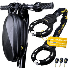 AMZLOCK E Scooter Schloss 8mm Dicke Kettenschloss Xiaomi/Ninbot