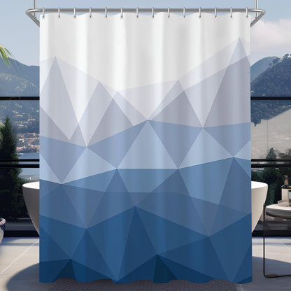 Duschvorhang Geometrischer Verlauf Antischimmel Wasserabweisend