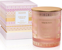 Natürliche Rose Efeu Duftkerze Sojawachs 210g Stress Relief