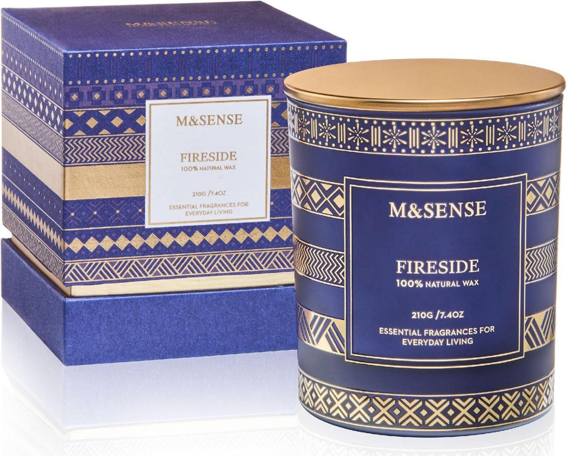 Duftkerze Maskulin Sojakerze Einzigartige Luxuskerze Weihnachten
