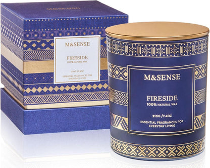 Duftkerze Maskulin Sojakerze Einzigartige Luxuskerze Weihnachten
