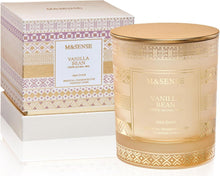 Vanilla Bean Scented Luxury Candle Gift Set 210g 45 Hours Burning