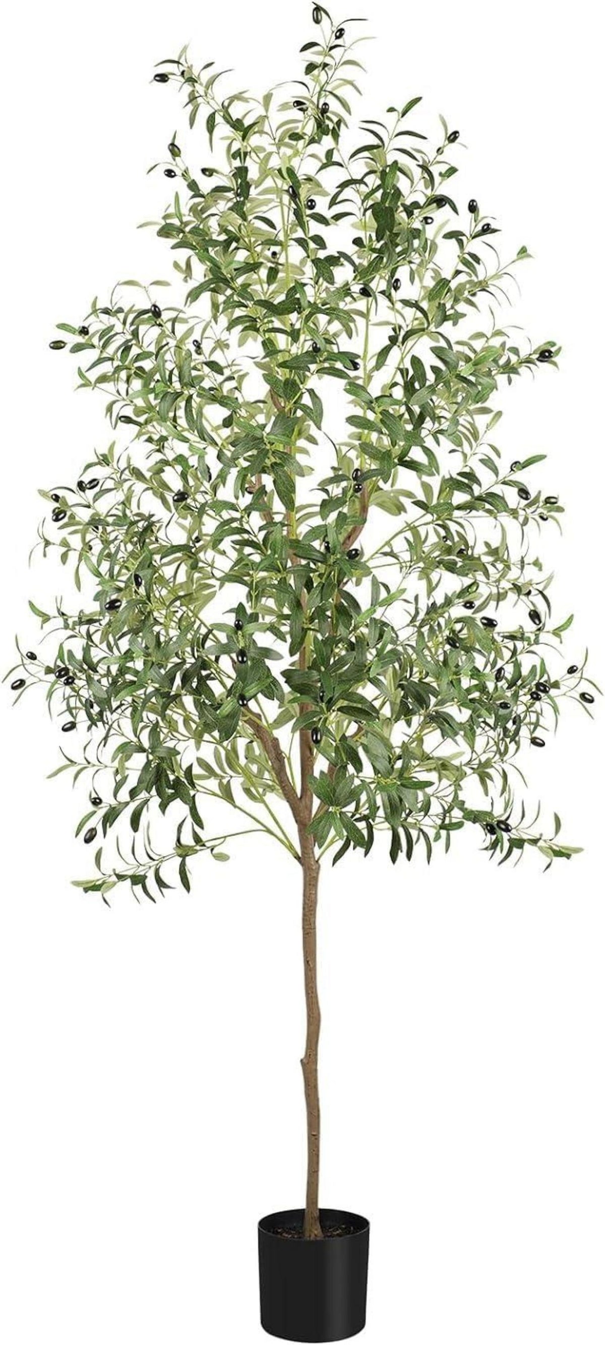 Künstlicher Olivenbaum 210cm Dekoration Wohnzimmer Büro schlafzimmer