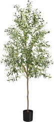 Künstlicher Olivenbaum 210cm Dekoration Wohnzimmer Büro schlafzimmer