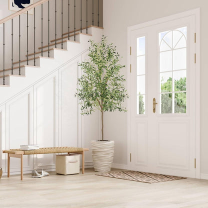 YOLEO Künstlicher Olivenbaum 210cm Kunstpflanze groß deco 210cm