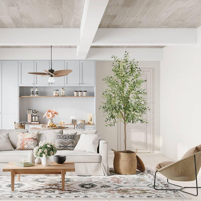 YOLEO Künstlicher Olivenbaum 210cm Kunstpflanze groß deco 210cm