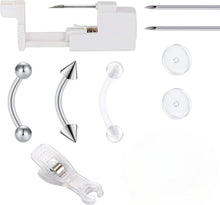 Professionelles Einweg Bauchnabelpiercing Set inkl. Pistole und Nadeln