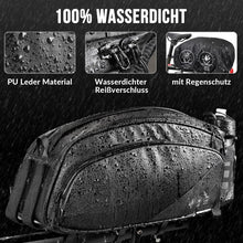 Wasserdichte Fahrradtasche Gepäckträger 12L Reflektierend