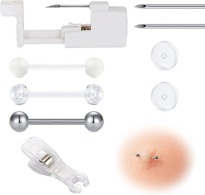 Professionelles Einweg Body Piercing Set Nadeln Pistole Kit
