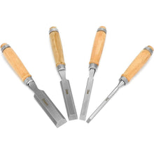 4tlg. Stechbeitel Set Holzbearbeitung – Scharfes Eisen 6-24mm