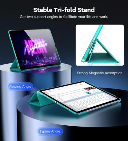 TiMOVO iPad Air 13 Zoll Hülle M2 2024 Schlanke Schutzhülle Bondi Blau