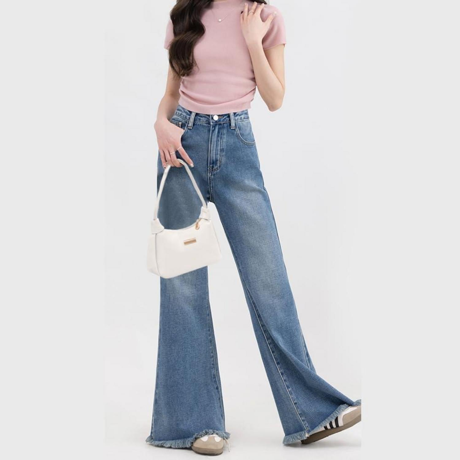 Umhängetasche Damen Handtasche Nylon Retro Y2k Fashion mit