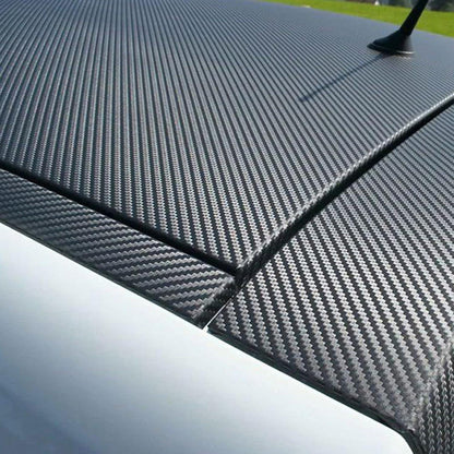 Autofolie Carbon Schwarz 762x152cm – Kratzfest & Air Release