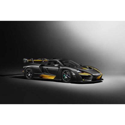 Autofolie Carbon Schwarz 762x152cm – Kratzfest & Air Release