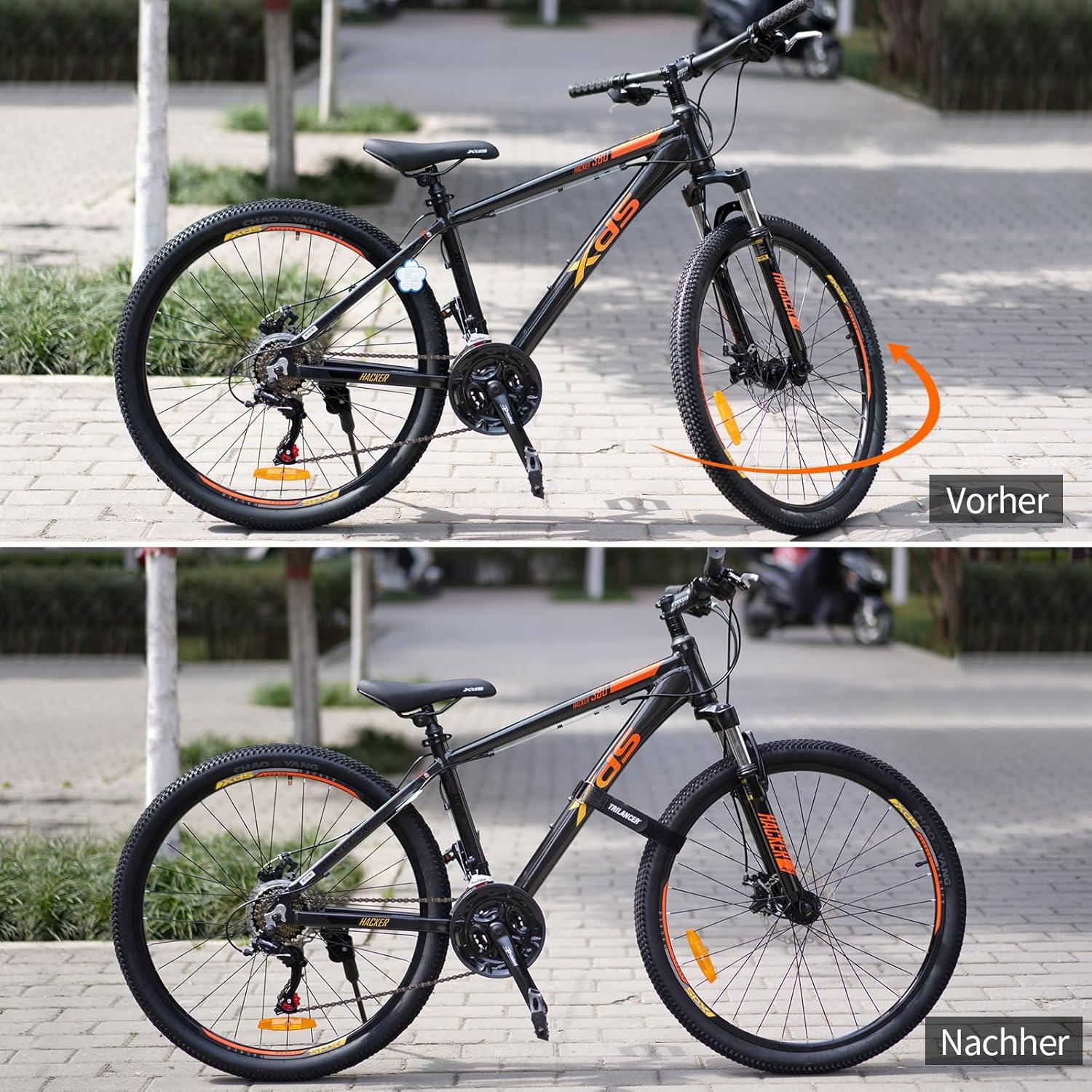 Fahrradträgergurte 2er-Pack Verstellbarer Stabilisator 75 cm