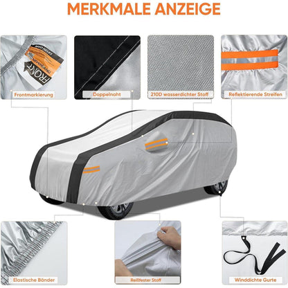 Auto Abdeckplane SUV – Schutzhülle für Discovery Sport & Co. (L)