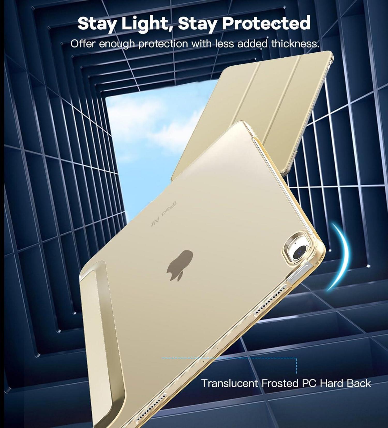 TiMOVO iPad Air 13 Hülle 2024 Schlanke Schutzhülle mit Ständer, Auto