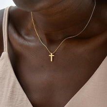 TINGN Kreuz Kette Damen Gold 14K Vergoldet Layered Choker