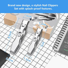 Nagelknipser Set für Dicke Nägel, Edelstahl Nail