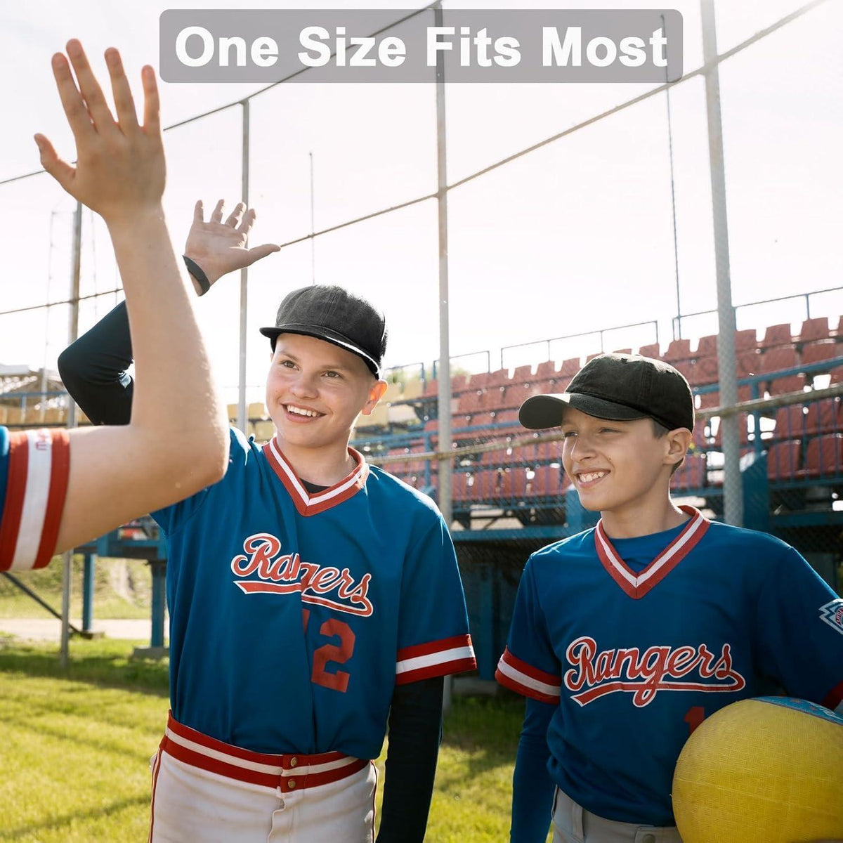 Vorgewaschene Baseball Cap – Dunkelblau, Einstellbar & Atmungsaktiv