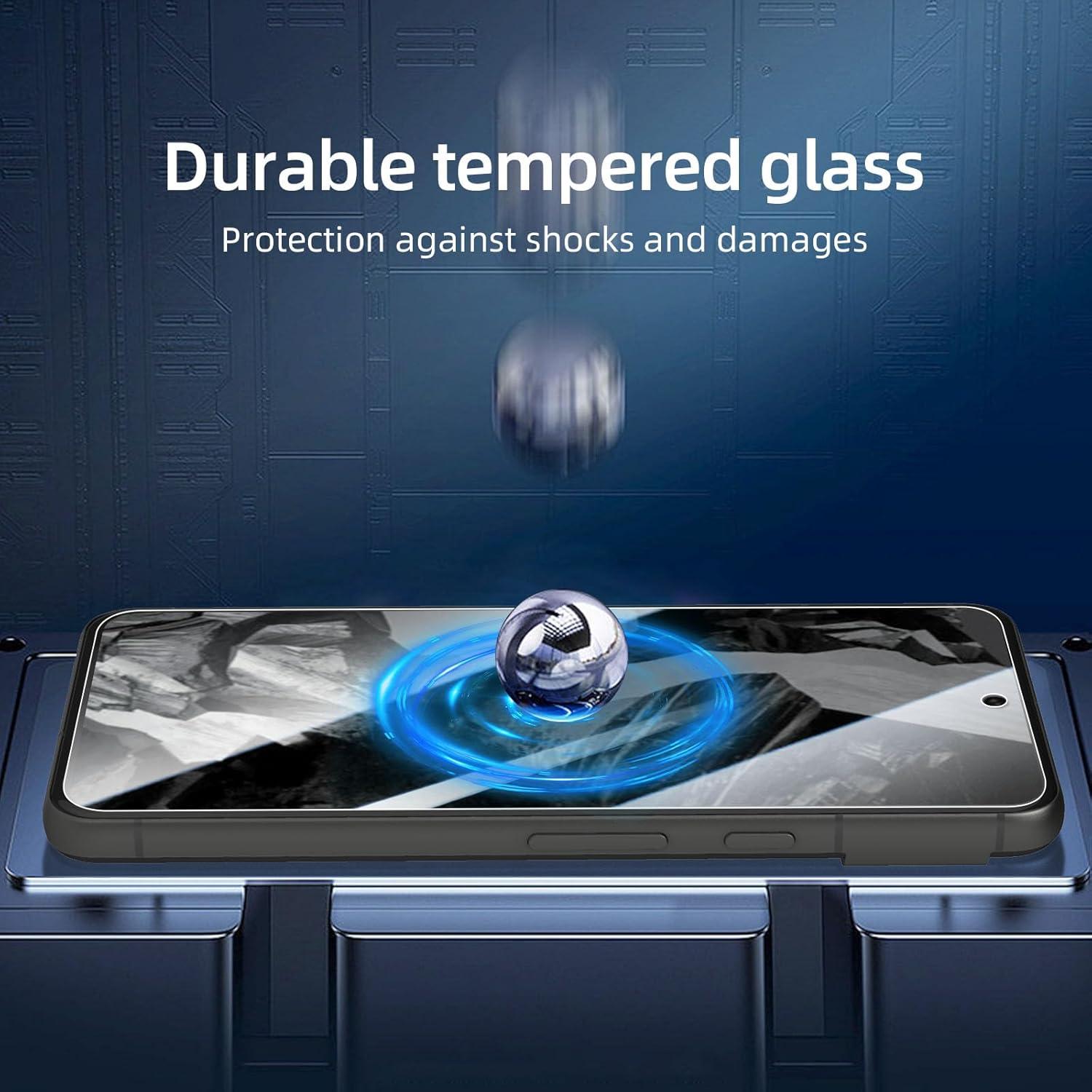 Panzer Schutz Glas Google Pixel 8A 9H Härte HD 0.33mm Ultra-klar