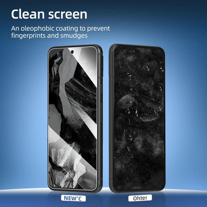 Panzer Schutz Glas Google Pixel 8A 9H Härte HD Displayschutz 3 Stück