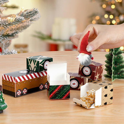 Personalisierter DIY Zug Adventskalender Weihnachts Deko Geschenk