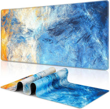 Gaming Mauspad XXL 900x400mm Vernähte Kanten Wasserdicht Anti-Rutsch