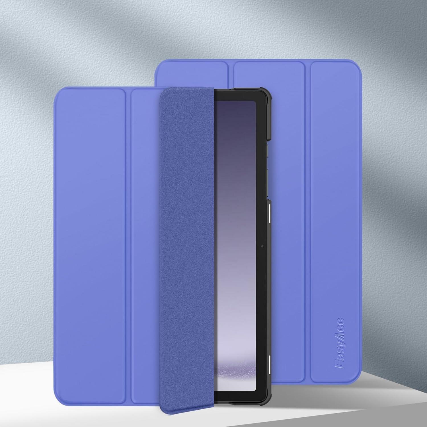 Schutzhülle Samsung Galaxy Tab A9+ 11 Zoll 2023 Himmelblau PU Leder
