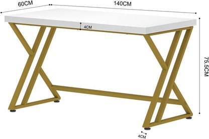Modernes Industrie-Design Schreibtisch 140x60x75.5 cm