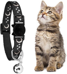 Reflektierendes Nylon Katzenhalsband mit Sicherheitsverschluss und