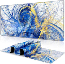Gaming Mauspad XXL 900x400mm Wasserdicht Vernähte Kanten Anti-Rutsch