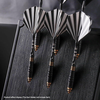 CyeeLife Dart Halter Kunststoff Wandhalterung 6 Darts Schwarz