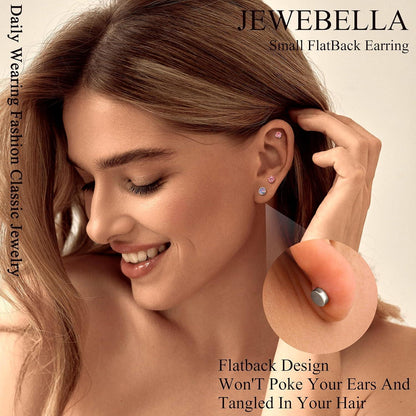 Hypoallergene Chirurgenstahl Ohrringe Set Opal Perle Zirkonia Uhren