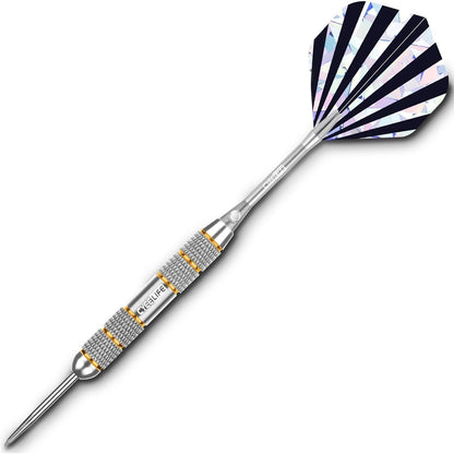 CyeeLife Steel Darts Set 24g 3 Stück - Aluminium & PC
