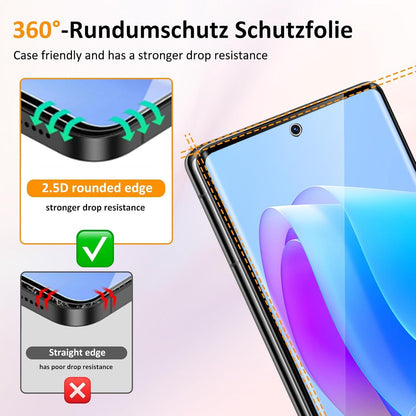 2x Panzerglas Displayschutz für Google Pixel 7 Pro 9H Schutzfolie
