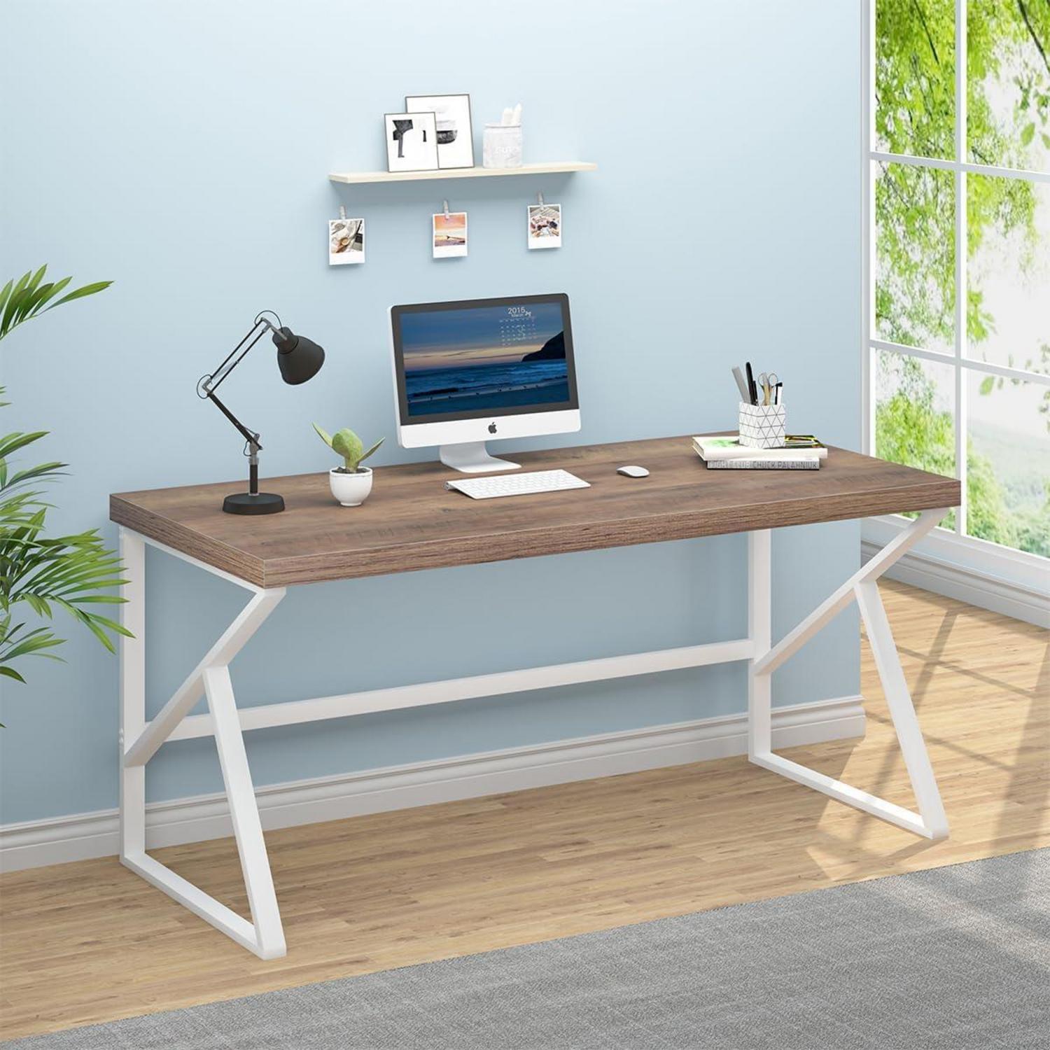 Schreibtisch PC Tisch Bürotisch Modern Holz Arbeitszimmer Schlafzimmer