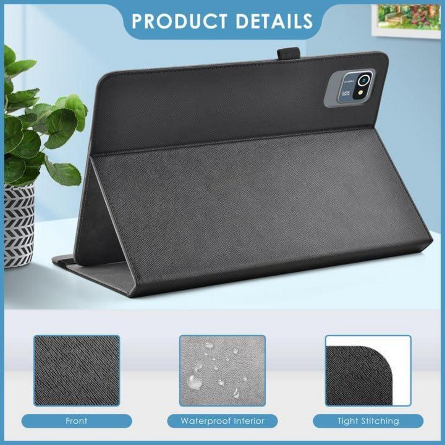 Tablet Hülle 11 Zoll Cover Case für Android Tablet 11 Zoll Tablet 11 Zoll Schwarz
