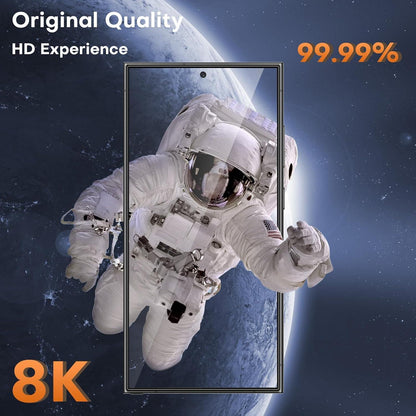 OMOTON Samsung Galaxy S24 Ultra Schutzfolie 2 Stück, 9H Härte, HD-Klar