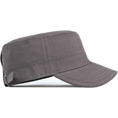 Militär Cap Herren Damen Baumwolle Einstellbar Vintage Freizeit Sonnenschutz