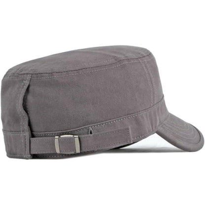 Militär Cap Herren Damen Baumwolle Einstellbar Vintage Freizeit Sonnenschutz