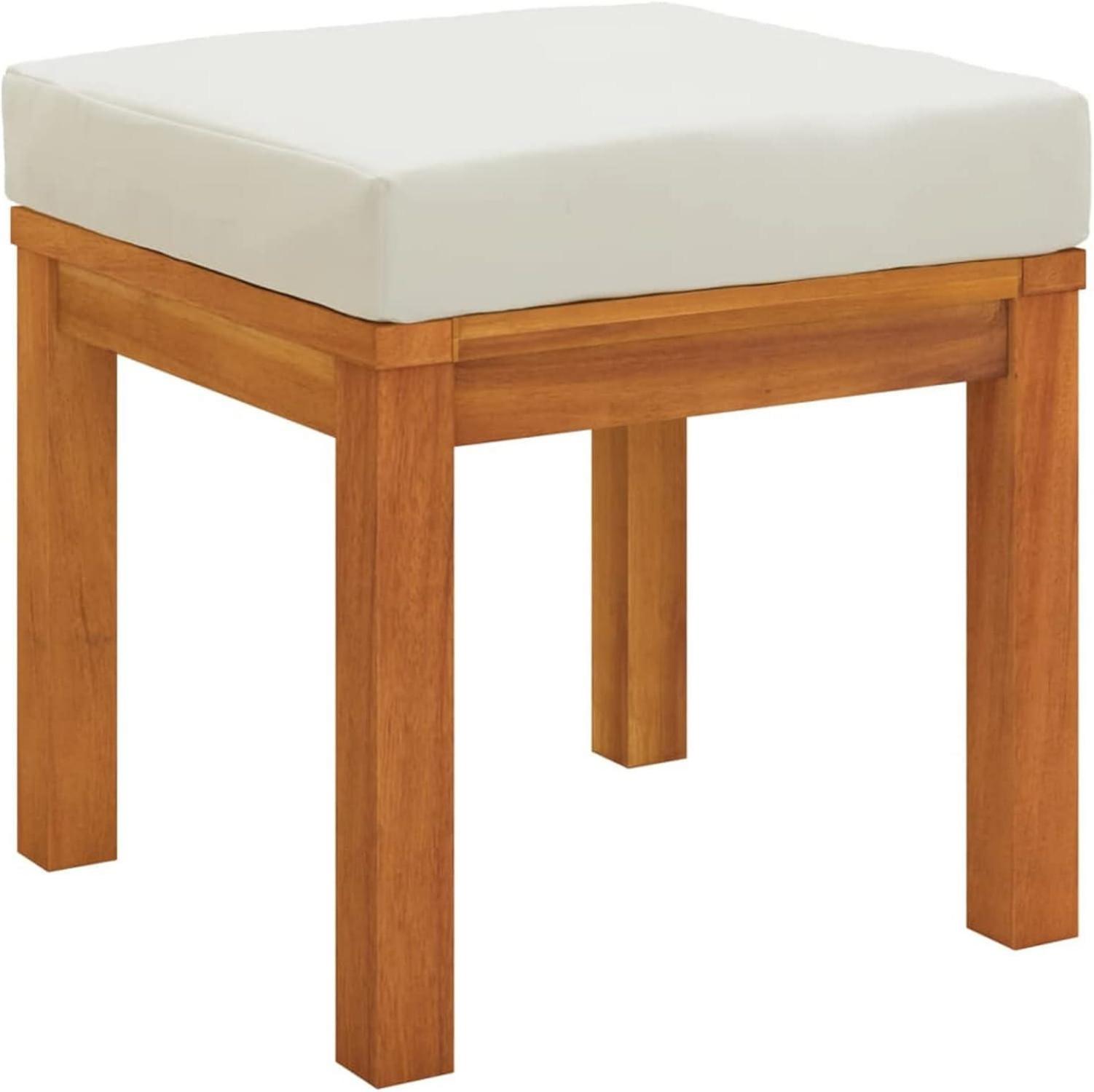 Gartenlounge Holz Ecklounge Sitzgruppe Esstisch Hocker Holzgartenmoebel