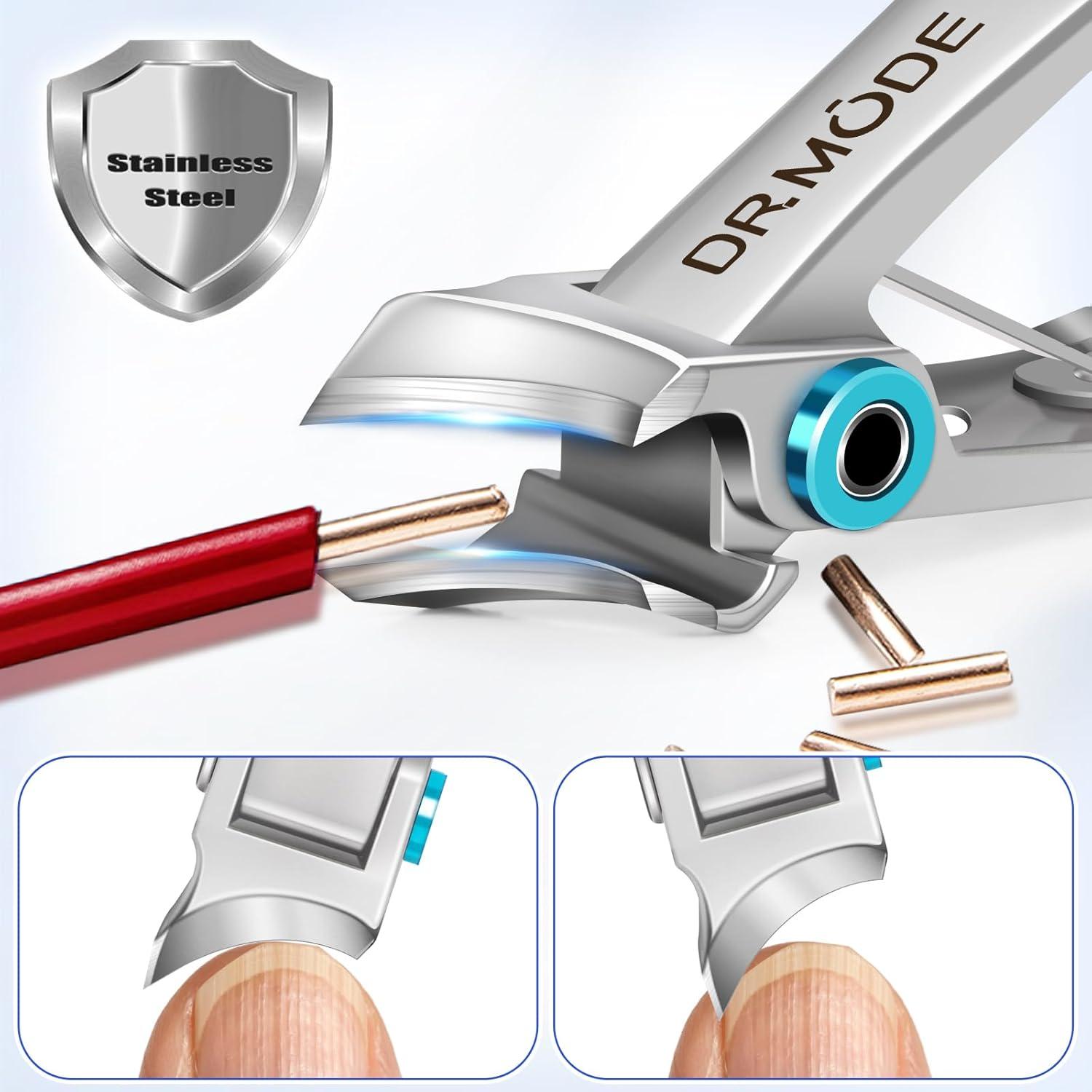 Nagelknipser für dicke Nägel mit Sicherheitsdesign, ultra scharfen
